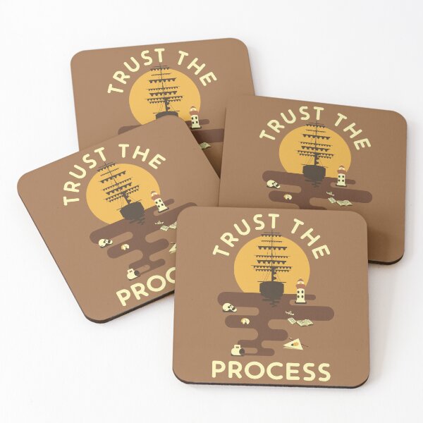 Item preview, Trust The Process Flat Design designed and sold by TKsuited.