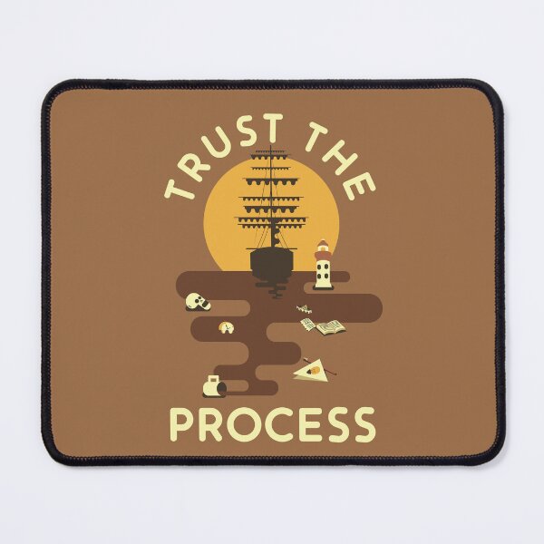 Item preview, Trust The Process Flat Design designed and sold by TKsuited.
