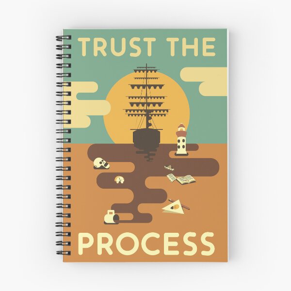 Item preview, Trust The Process Flat Design designed and sold by TKsuited.