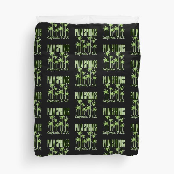 Item preview, Moon Over Palm Springs Night - Light Green designed and sold by TimelessLocales.