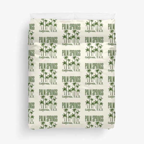 Item preview, Moon Over Palm Springs Night - Dark Green designed and sold by TimelessLocales.