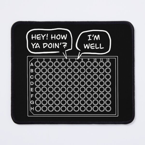 Item preview, 96 Well Plate (Designed For Dark Backgrounds) designed and sold by Science Lab Designs.
