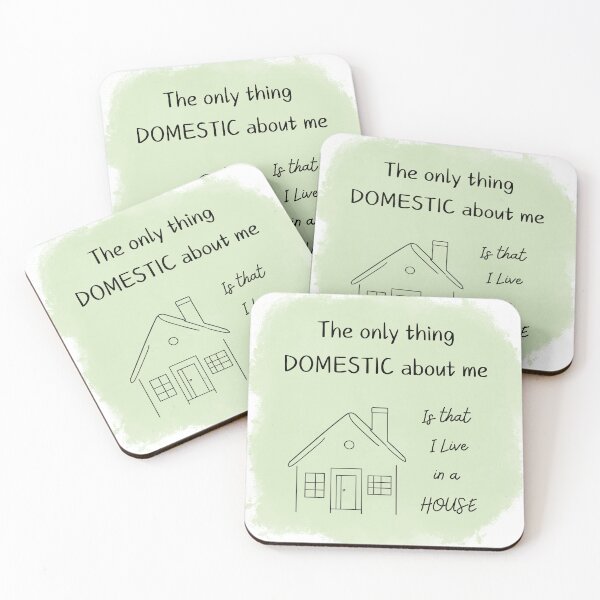 Item preview, Only domestic cause I live in a house designed and sold by SimpleatHeart.