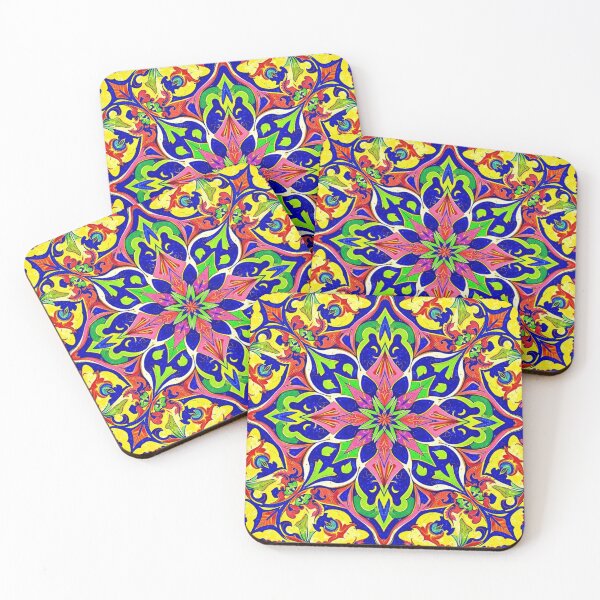 Item preview, Vintage Colorful Abstract Pattern Unique Mystic Design designed and sold by Kia Blaze.