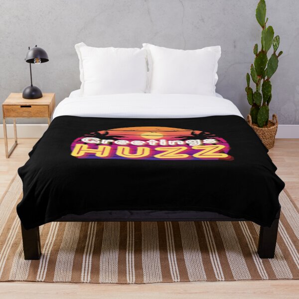 Item preview, GREETINGS HUZZ, apparel, a must-have for anyone who knows about trending Gen, Z and Alpha slang designed and sold by FelkMariShop.