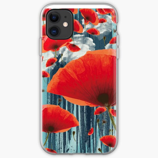Poppy Love iPhone Soft Case