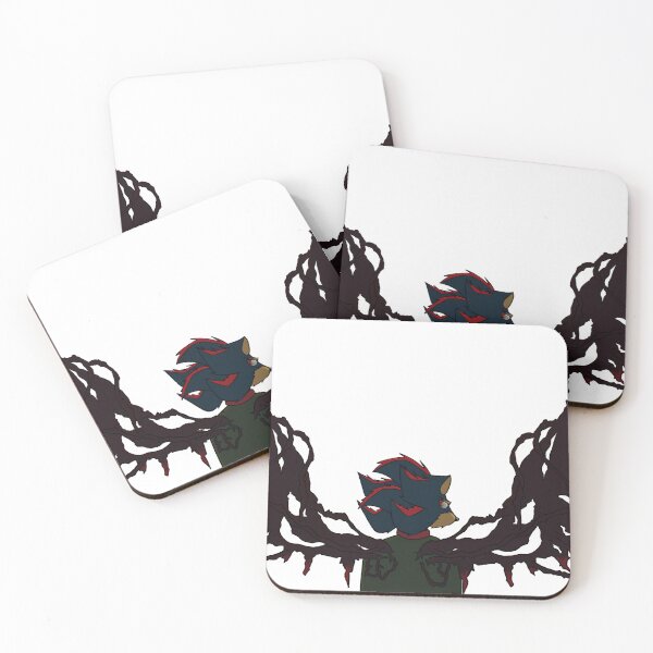 Item preview, Sticker: Shadows Nasty Wings designed and sold by RosesArtCorner.
