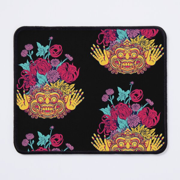 Item preview, MASKED SPIRIT BLOOM Vibrant Cultural Mystical Artistic Bold designed and sold by RoadTripWear.