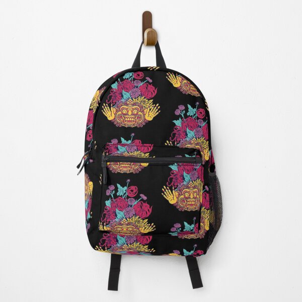 Item preview, MASKED SPIRIT BLOOM Vibrant Cultural Mystical Artistic Bold designed and sold by RoadTripWear.