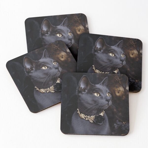 Item preview,  Graceful Korat Cat designed and sold by Nocturne  Paws.
