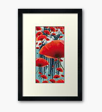 Poppy Love Framed Print