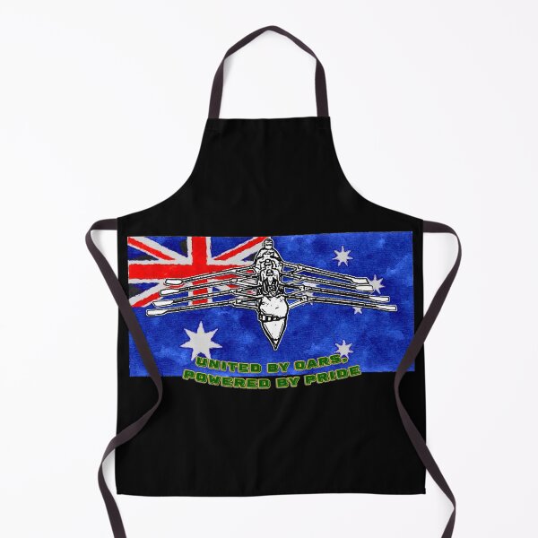 Item preview, United by Oars, Powered by Pride - Australian Rowing Artwork designed and sold by Michael van der Hoorn.