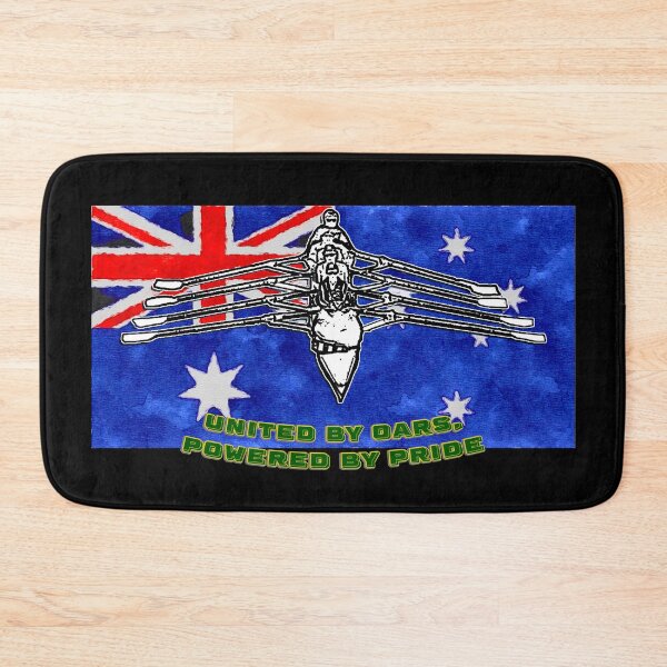Item preview, United by Oars, Powered by Pride - Australian Rowing Artwork designed and sold by Michael van der Hoorn.
