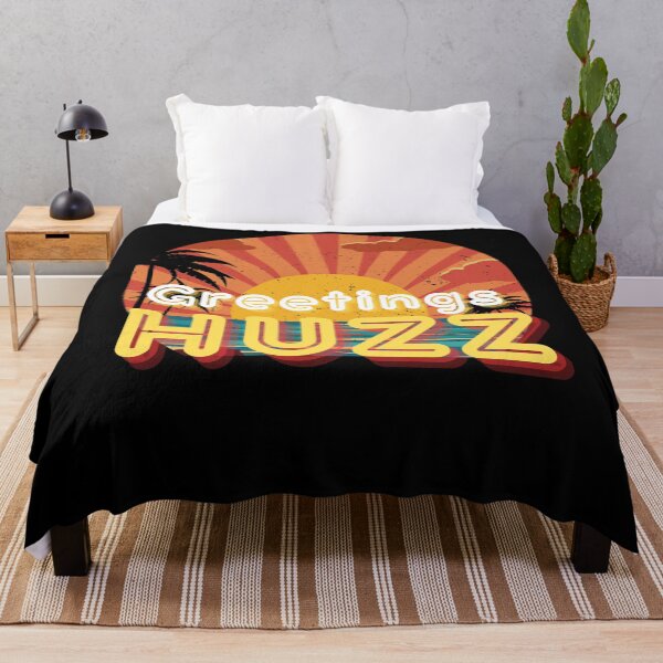 Item preview, GREETINGS HUZZ, apparel, a must-have for anyone who knows about trending Gen, Z and Alpha slang designed and sold by FelkMariShop.