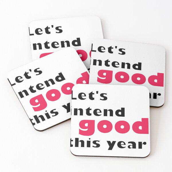 Item preview, Let's intend good this year designed and sold by olafekry.