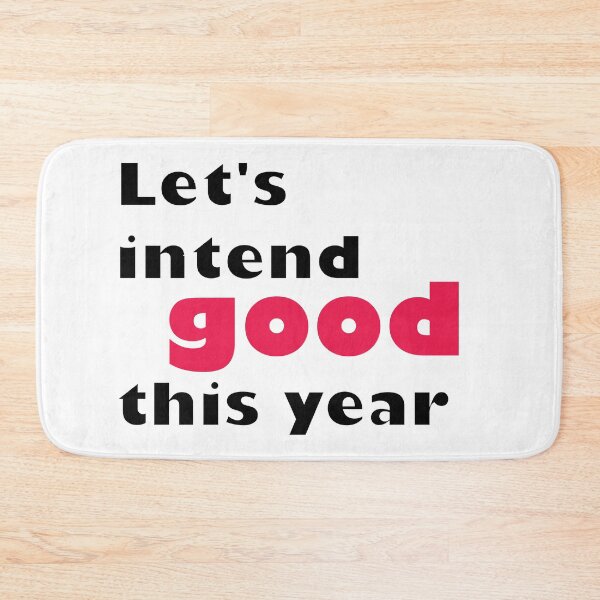 Item preview, Let's intend good this year designed and sold by olafekry.