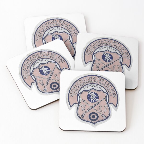Item preview, Sportsorama Roller Rink Syracuse New York Roller Skating Rink Sticker Decal Label designed and sold by tislord.