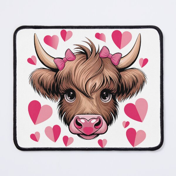 Item preview, One Boujee Heifer , Heifer Valentine, Highland Cow Valentine , Valentine Day designed and sold by FunnyShop4you.