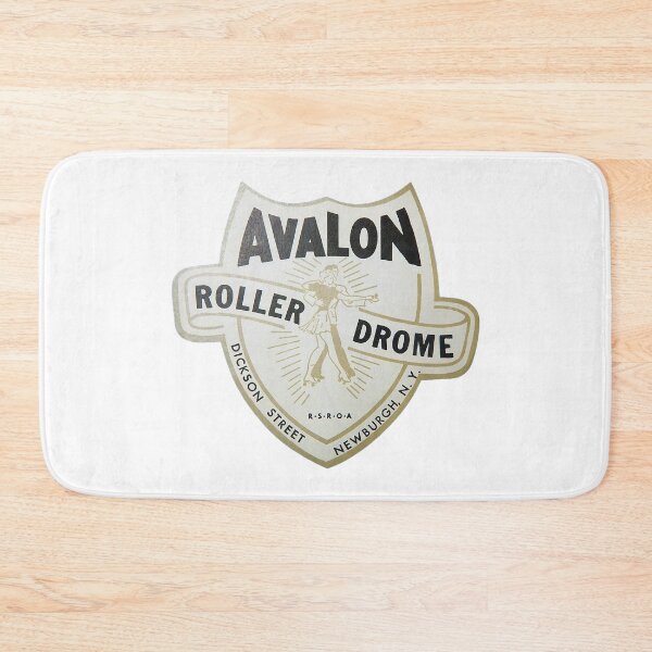 Artikelvorschau, Avalon Roller Drome Newburgh New York Rollschuhbahn Aufkleber Aufkleber Label entworfen und verkauft von tislord.