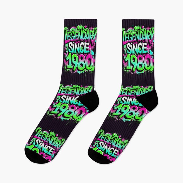 Item preview, Legendary Since 1980 Cool Birthday Quote designed and sold by TheArtOfPat.