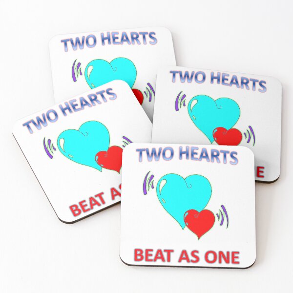 Item preview, Two Hearts Beat As One - Valentine's Day Design for Adults, Children and Pets  designed and sold by Artventive.
