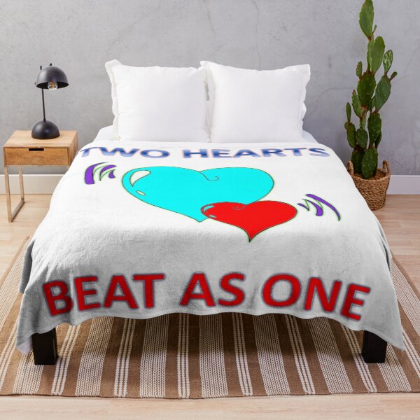 Item preview, Two Hearts Beat As One - Valentine's Day Design for Adults, Children and Pets designed and sold by Artventive.