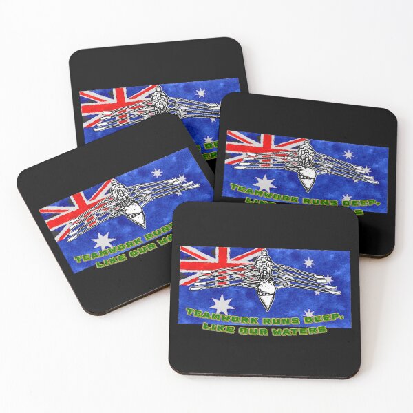 Item preview, Teamwork Runs Deep, Like Our Waters - Australian Rowing Art designed and sold by Michael van der Hoorn.