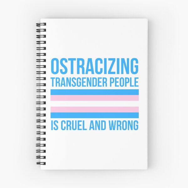 Item preview, Ostracizing transgender people is cruel and wrong  designed and sold by Rachel the Artist .