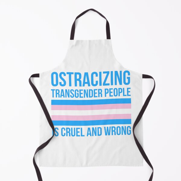 Item preview, Ostracizing transgender people is cruel and wrong  designed and sold by Rachel the Artist .