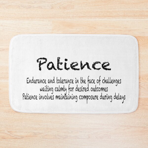 Item preview, Patience designed and sold by Frozigraphie.