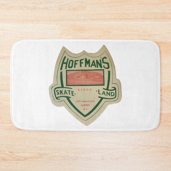 Item preview, Hoffmans Skateland Albany New York Roller Skating Rink Sticker Decal Label Design 3 designed and sold by tislord.