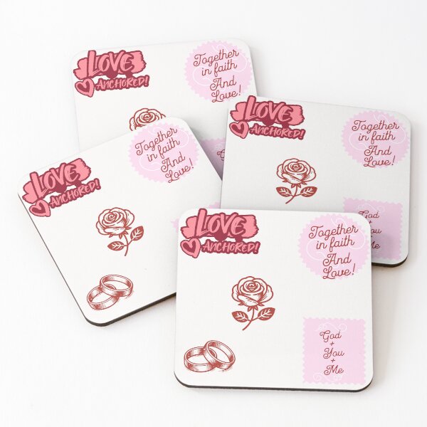 Item preview,  set of 5 valentine's day stickers designed and sold by Illustrated Faith.
