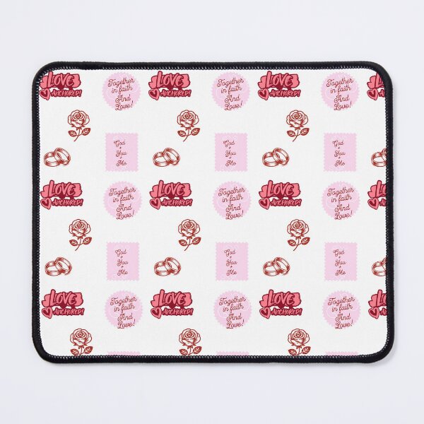 Item preview, set of 5 valentine's day stickers designed and sold by Illustrated Faith.