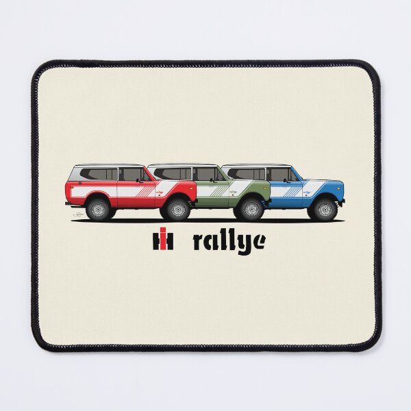Item preview, International Harvester Scout II Rally Colors Off Road 4x4 Overlander designed and sold by blackdogshop.