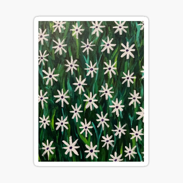 Aperçu de l'œuvre Marguerites créée et vendue par jonwhereyouat.