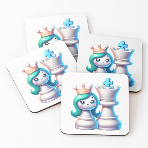 Item preview, 3D Chess Pieces King and Queen designed and sold by Comosera.