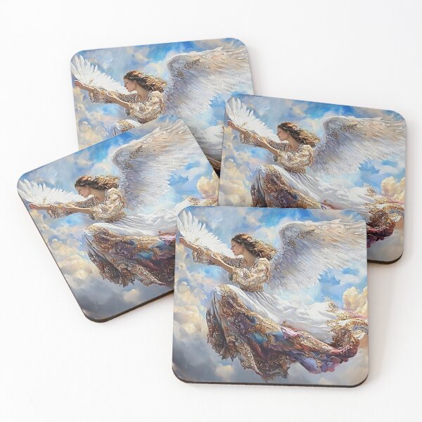 Item preview, Celestial Angel Flying with Radiant Dress" designed and sold by Reina75.