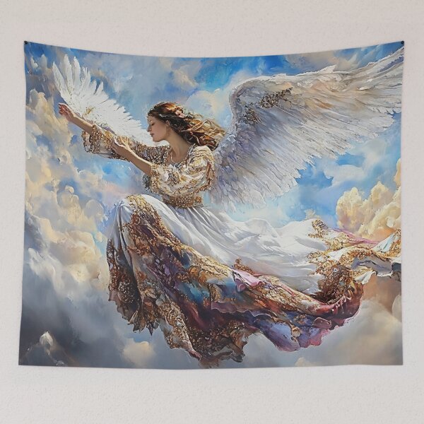 Item preview, Celestial Angel Flying with Radiant Dress" designed and sold by Reina75.