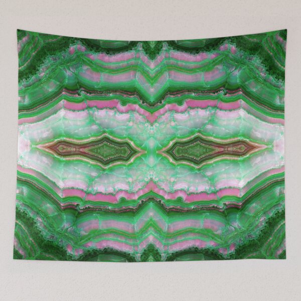 Item preview, Pink and Green Gemstone designed and sold by cr33pyki77y.