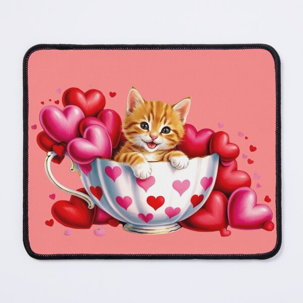 Item preview, Happy Birthday  Ginger Cat Animals Gift Heart Valentine's Day designed and sold by Design_Your_Day.