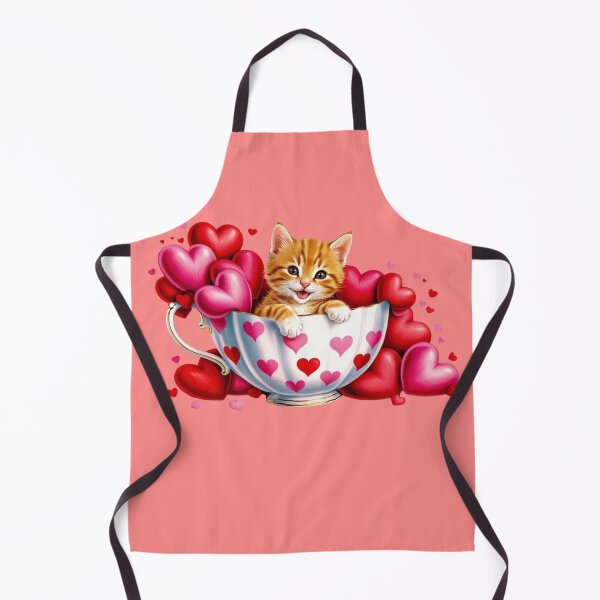 Item preview, Happy Birthday Ginger Cat Animals Gift Heart Valentine's Day designed and sold by Design_Your_Day.