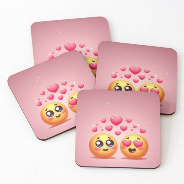 Item preview, Love-Struck Emojis designed and sold by LyssasMindArt.