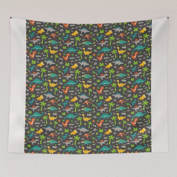 Item preview, Roaring Dino Adventure Pattern Classic designed and sold by BobbyTee Merch.