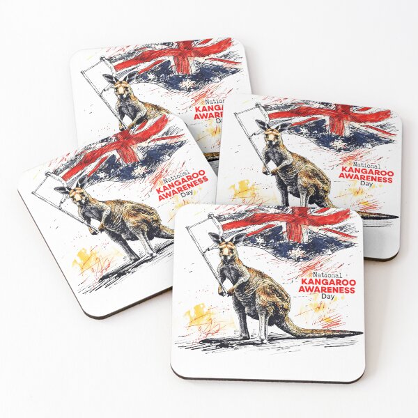 Item preview, National Kangaroo Awareness Day  designed and sold by Vintagearea.