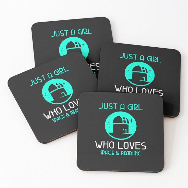 Item preview, Just A Girl Who Loves Space & Reading designed and sold by MoeTiff.