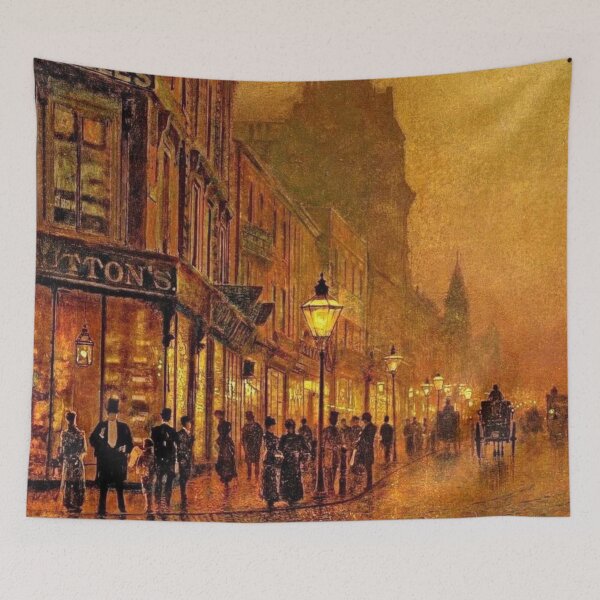 Item preview, A Street at Night  designed and sold by RickE.