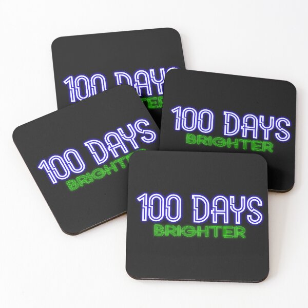 Item preview, 100 Days Brighter designed and sold by MoeTiff.