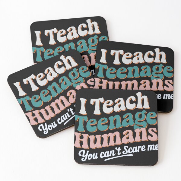 Item preview, I Teach Teenage Humans You Can't Scare Me designed and sold by luannsemmsobre.