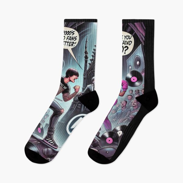 Item preview, Oli Sykes and Bring Me The Horizon Inspired Art - Evolution of Emo and Alternative Music Icons designed and sold by Vikingaquarist.