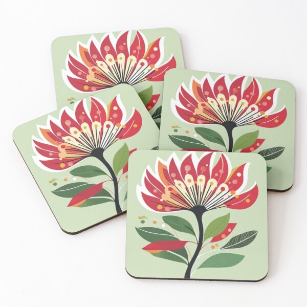 Item preview, Pohutakawa Flower designed and sold by Ruru Digital .